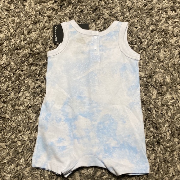 Girls' Infant Nike Magic Club Tie-Dye Fleece Romper - Picture 6 of 6